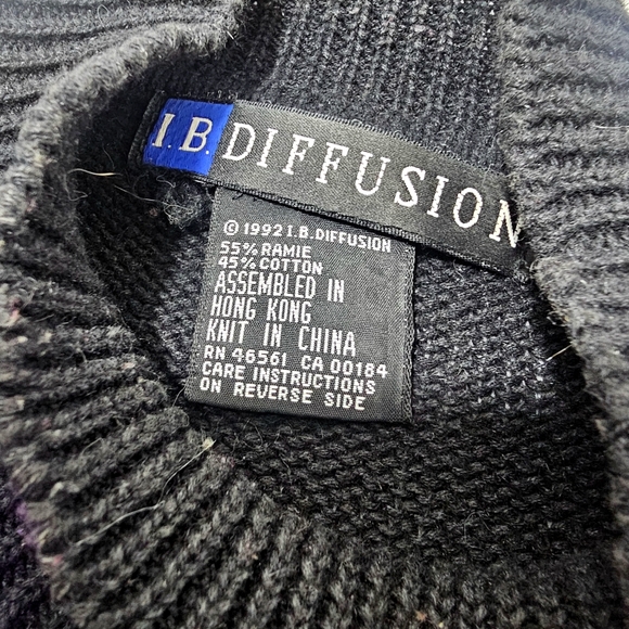 Colorful Sequin Women's Sweater Sz M - Picture 3 of 11